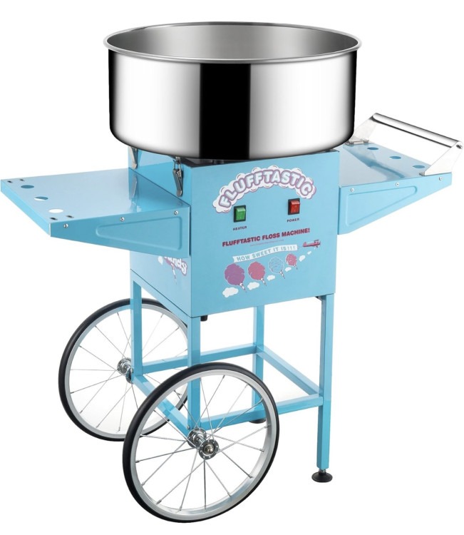 Cotton Candy Machine Floss Maker With Cart