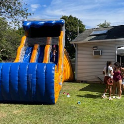 IMG 5445 1747338608 17Ft Dual lane Volcano Slide W/Pool Option