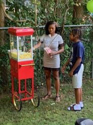 Popcorn Machine w/Cart
